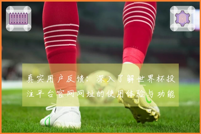 真实用户反馈：深入了解世界杯投注平台官网网址的使用体验与功能介绍